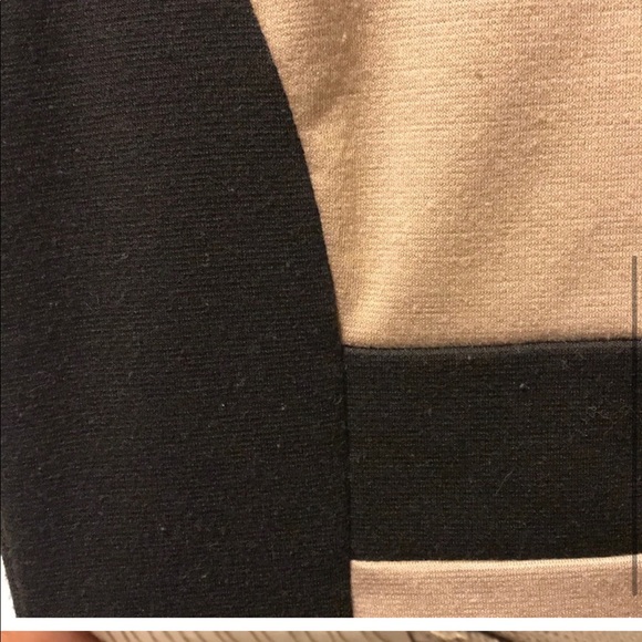 Size Medium Tan and black dress - Picture 2 of 6